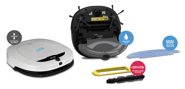 Robot aspirateur laveur eziclean aqua slam 2.0 : Comparez les Offres - Avis consommateurs - Livré chez vous
