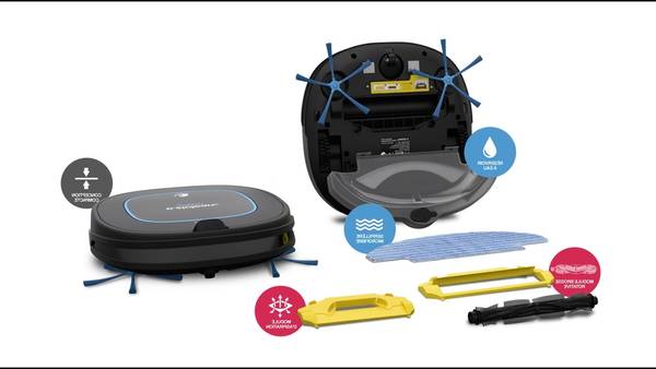 Eziclean robot aspirateur laveur aqua tech avis : Comparer les prix - Avis - Livré chez vous